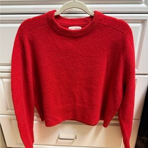 Universal Thread Vibrant Red Crew Neck Sweater